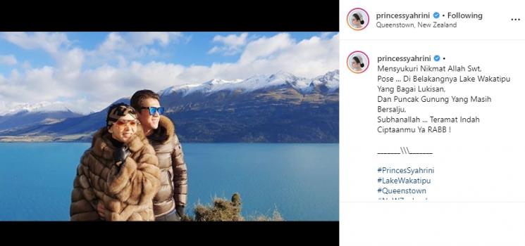 Syahrini dan Reino Barack (Instagram/@princessyahrini)