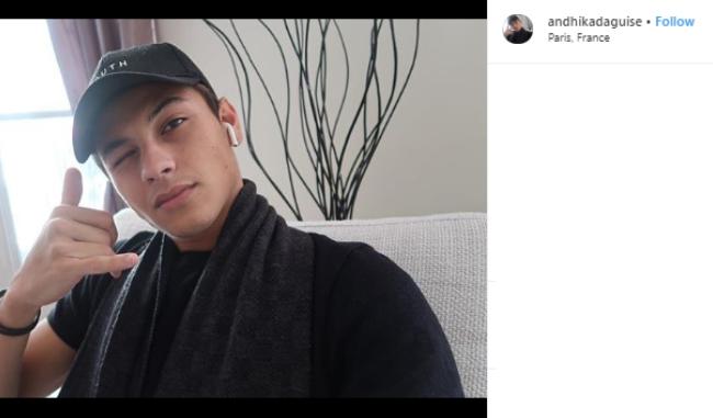 Andhika Daguise. (Instagram/@andhikadaguise)