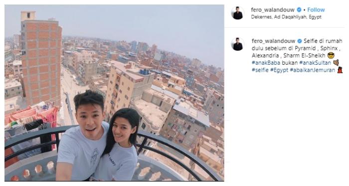 Susan Sameh dan Fero Walandouw. (Instagram/@fero_walandouw)