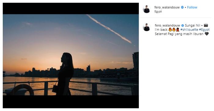 Susan Sameh. (Instagram/@fero_walandouw)