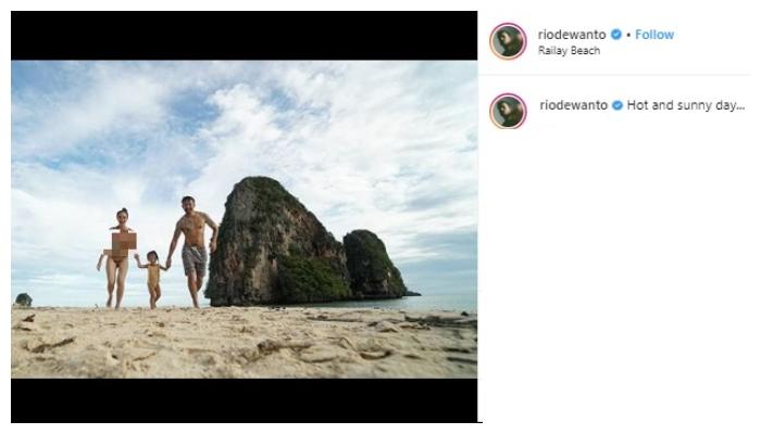 Rio Dewanto - Atiqah Hasiholan. (Instagram/@riodewanto)