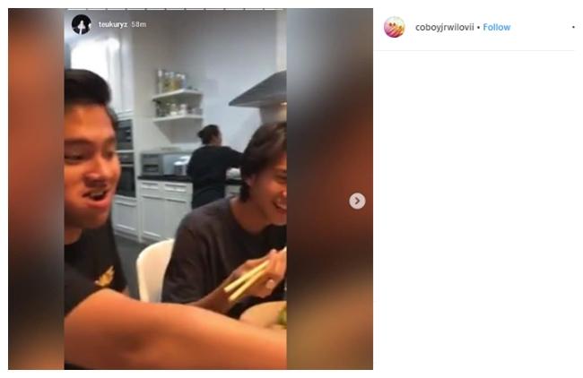 CJR kumpul lagi. (Instagram/@teukuryz)