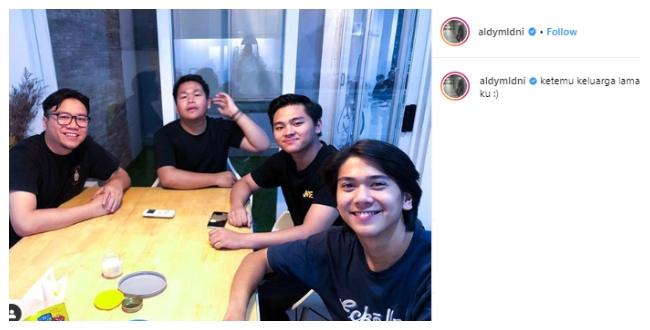 CJR kumpul lagi. (Instagram/@aldymldini)