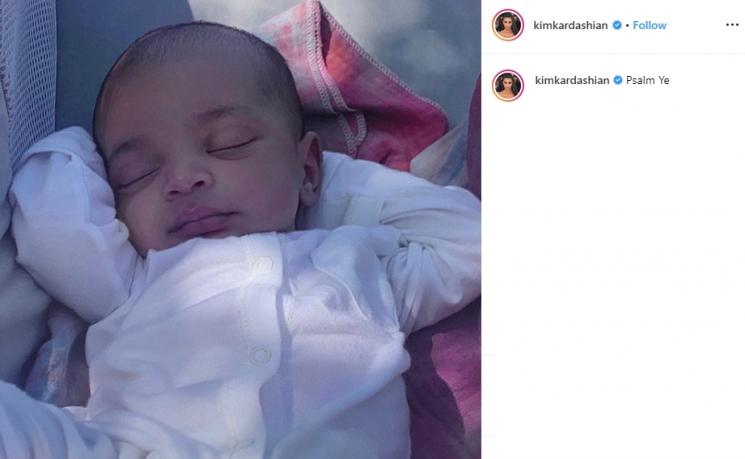 Putra keempat Kim Kardashian (Instagram/@kimkardashian)