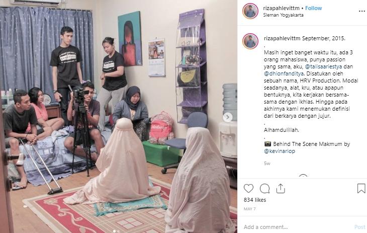 Riza Pahlevi. (Instagram/@rizapahlevittm)