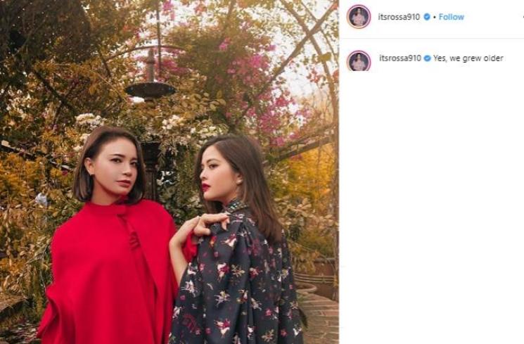 Rossa dan Tasya Kamila. (Instagram/@itsrossa910)