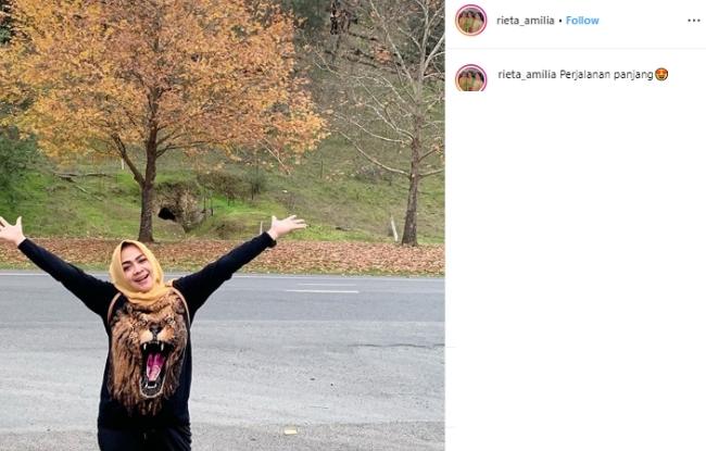 Amy Qanita dan Rieta Amilia. (Instagram/@rieta_amilia)