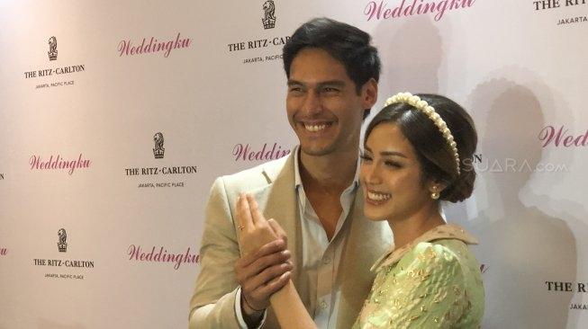 Jessica Iskandar dan Richard Kyle. (Suara.com/Revi C. Rantung)