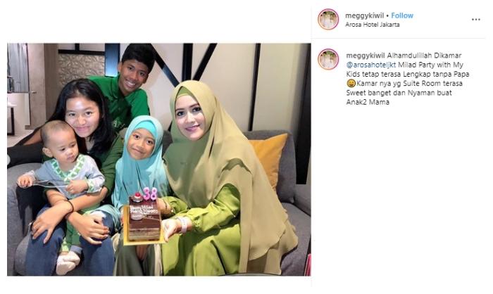 Rifky, putra Kiwil. (Instagram/@meggykiwil)