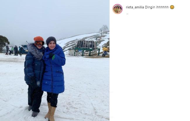 Amy Qanita dan Rieta Amilia. (Instagram/@rieta_amilia)