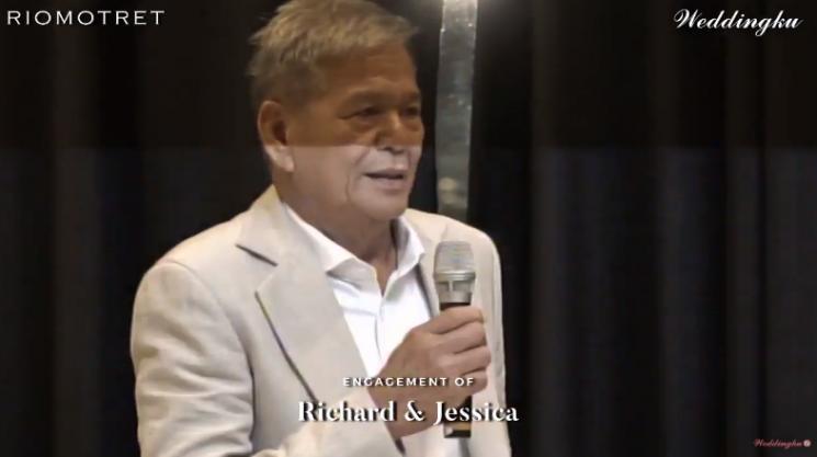 Ayah Jessica Iskandar. (Youtube/Weddingku)