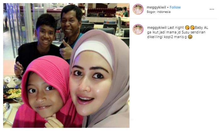 Rifky, putra Kiwil. (Instagram/@meggykiwil)