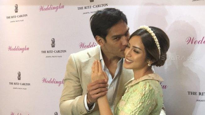 Jessica Iskandar dan Richard Kyle. (Suara.com/Revi C. Rantung)