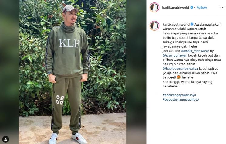 Habib Usman Bin Yahya (Instagram/@kartikaputriworld)