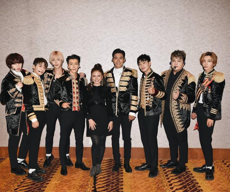 Rossa dan Super Junior (Instagram/@itsrossa910)