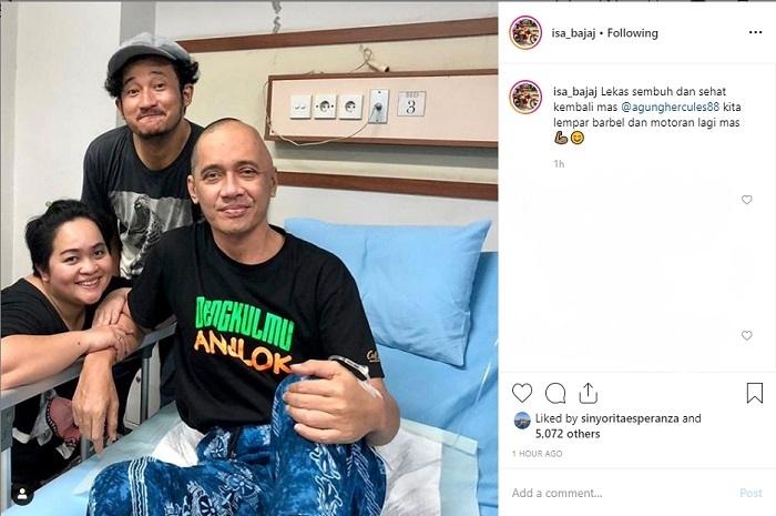 Agung Hercules (Instagram @isa_bajaj)