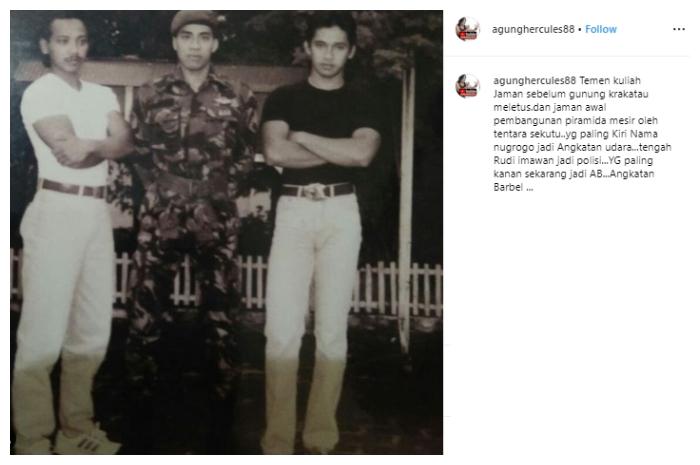 Agung Hercules. (Instagram/@agunghercules88)