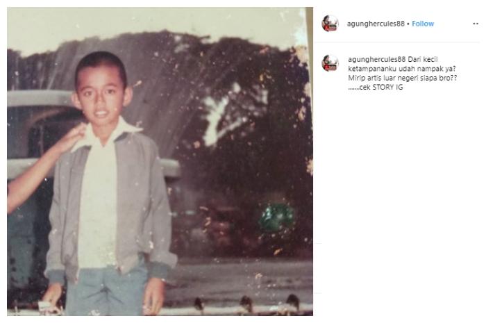 Agung Hercules. (Instagram/@agunghercules88)