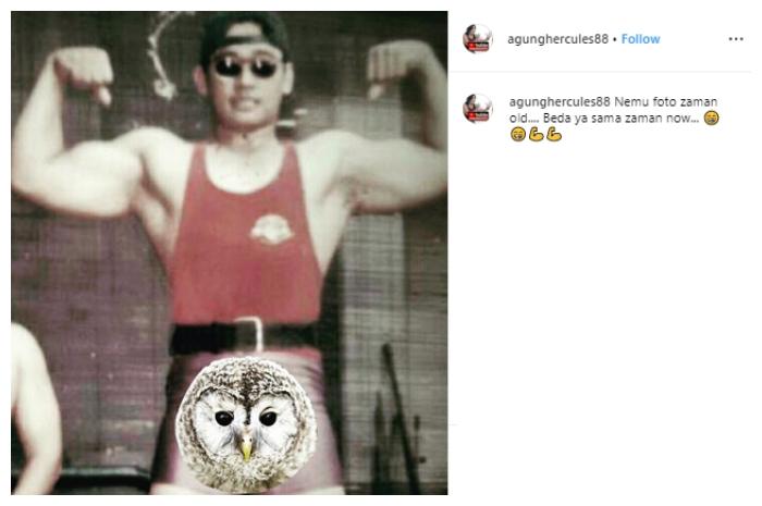 Agung Hercules. (Instagram/@agunghercules88)