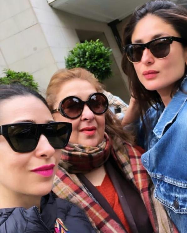 Kareena Kapoor dan Karisma Kapoor di London (Instagram/@therealkareenakapoor)