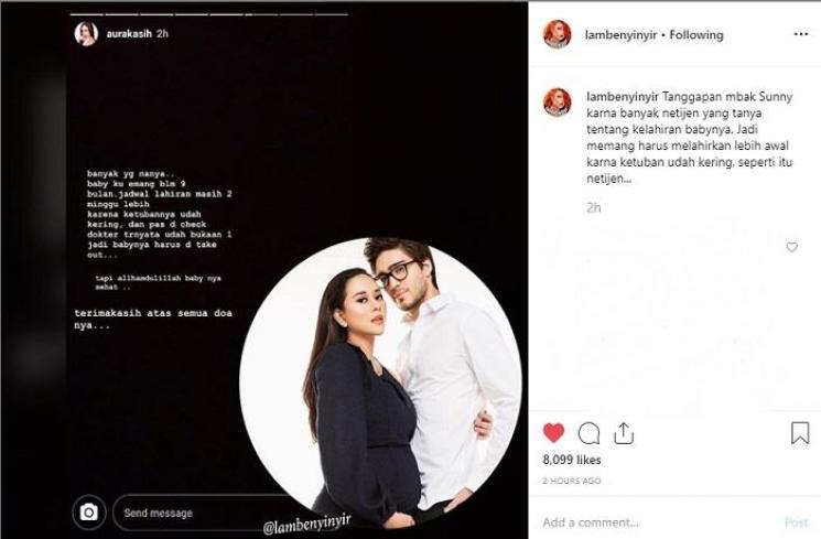 Aura Kasih (Instagram @lambenyinyir)