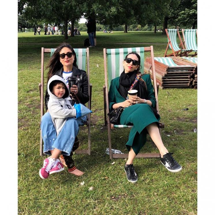 Kareena Kapoor dan Karisma Kapoor di London (Instagram/@therealkarismakapoor)