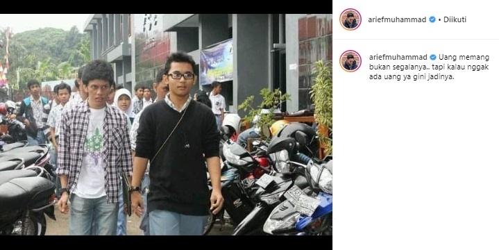 Arief Muhammad sewaktu muda. (Instagram/@ariefmuhammad)