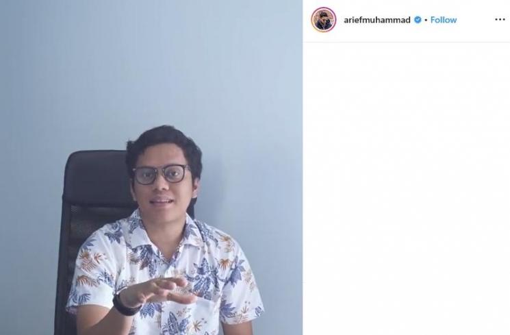 Arief Muhammad (Instagram/@ariefmuhammad)