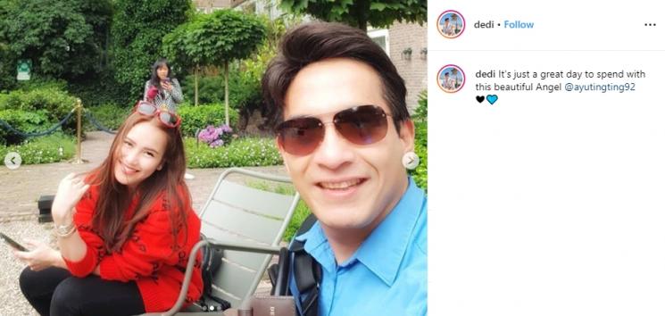 Ayu Ting Ting dan Dedi Mulya (Instagram/@dedi)