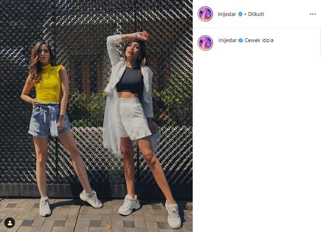 Nia Ramadhani dan Jessica Iskandar. (Instagram/@inijedar)