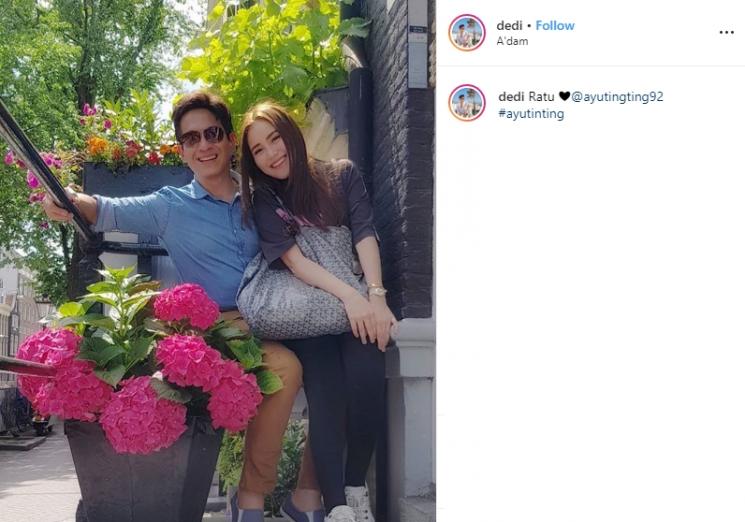 Ayu Ting Ting dan Dedi Mulya (Instagram/@dedi)