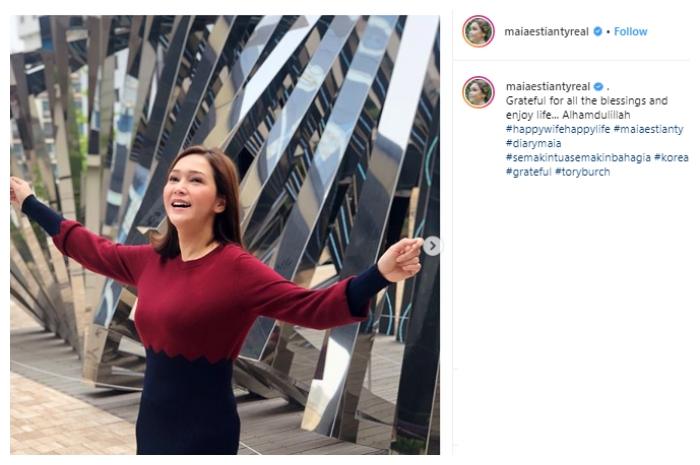 Maia Estianty. (Instagram/@maiaestiantyreal)