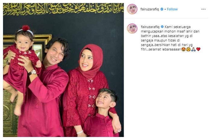 Keluarga Fairuz A Rafiq dan Sonny Septian. (Instagram/@fairuzarafiq)