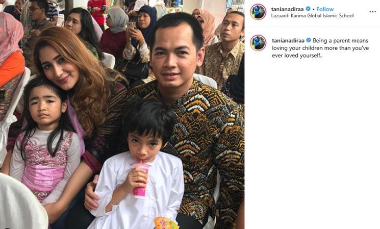 Tommy Kurniawan dan Tania Nadira (Instagram/@tanianadiraa)