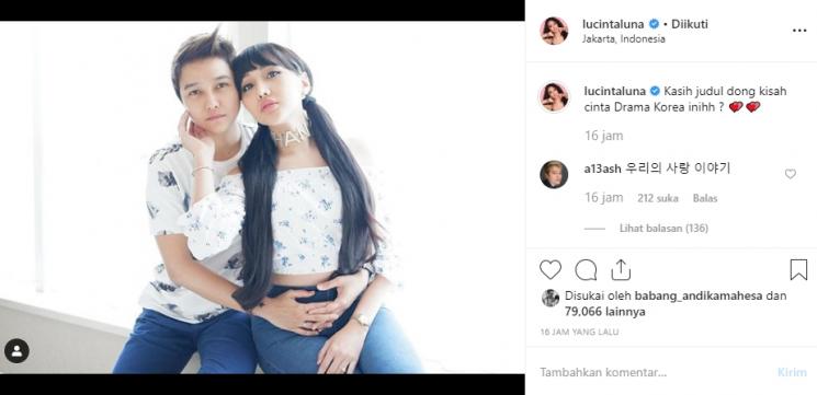 Lucinta Luna dan Abash (Instagram/@lucintaluna)