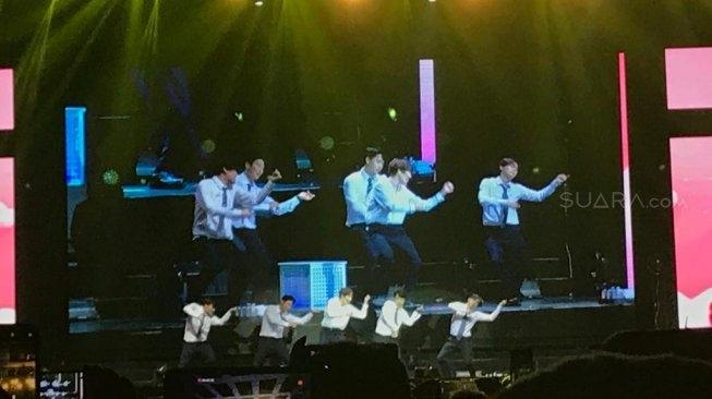 Ha Sung Woon di Jakarta (Sumarni/Suara.com)