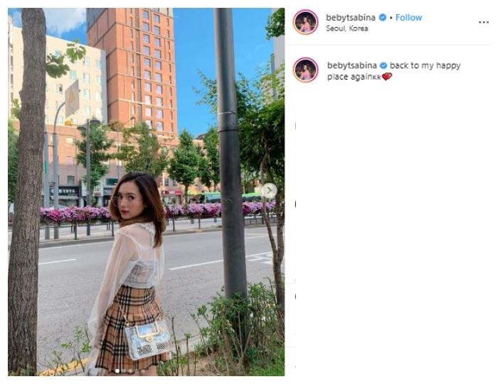 Beby Tsabina. (Instagram/@bebytsabina)