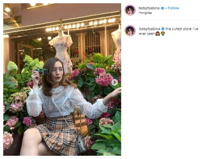 Beby Tsabina. (Instagram/@bebytsabina)