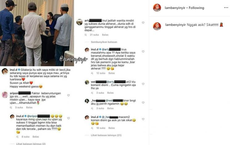 Inul Daratista (Instagram/@lambenyinyir)