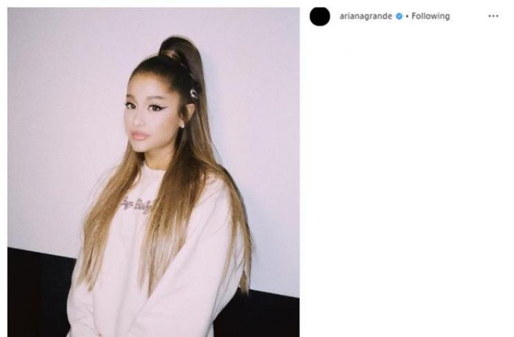 Ariana Grande. (Instagram/@arianagrande)