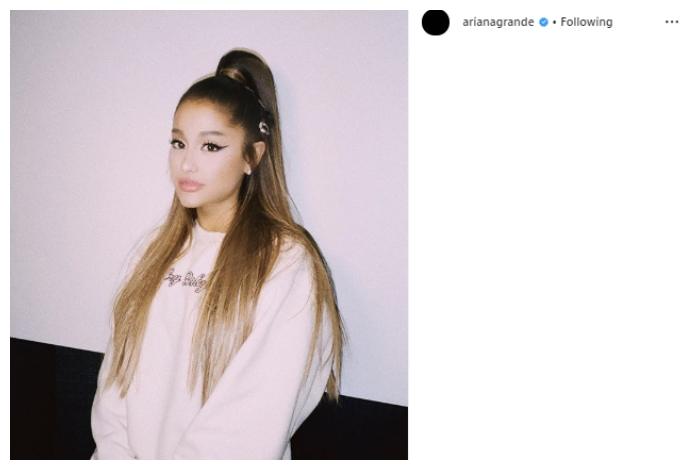 Ariana Grande. (Instagram/@arianagrande)