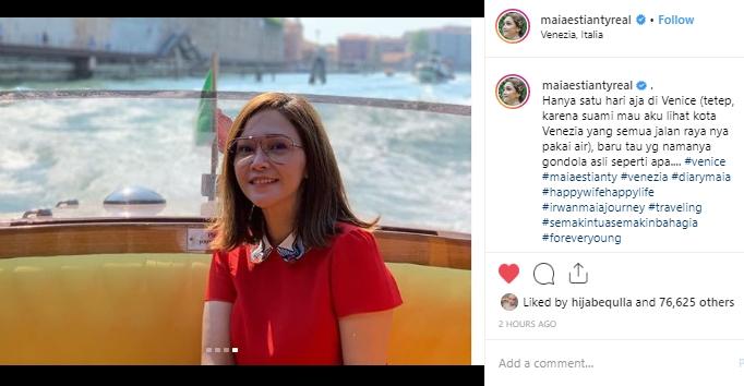 Maia Estianty. (Instagram/@maiaestiantyreal)