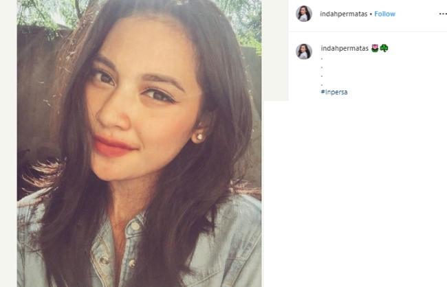 Indah Permatasari. (Instagram/@indahpermatas)