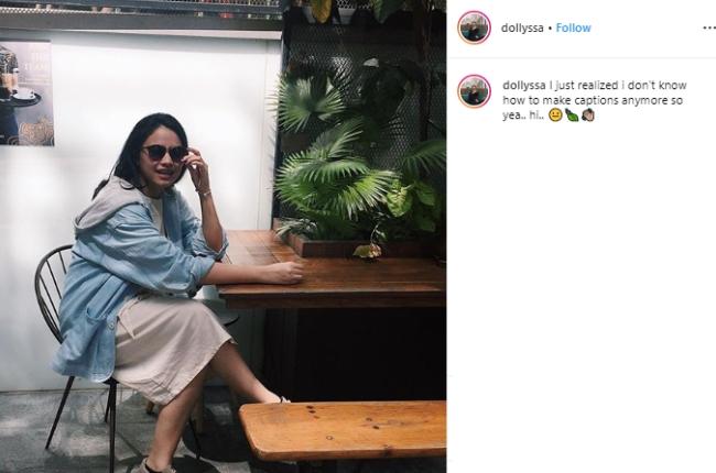 Alyssa, adik Marshanda. (Instagram/@dollyssa)