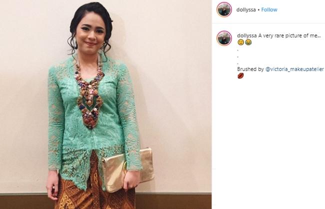 Alyssa, adik Marshanda. (Instagram/@dollyssa)