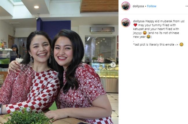 Alyssa, adik Marshanda. (Instagram/@dollyssa)