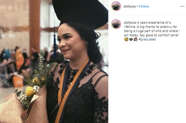 Alyssa, adik Marshanda. (Instagram/@dollyssa)