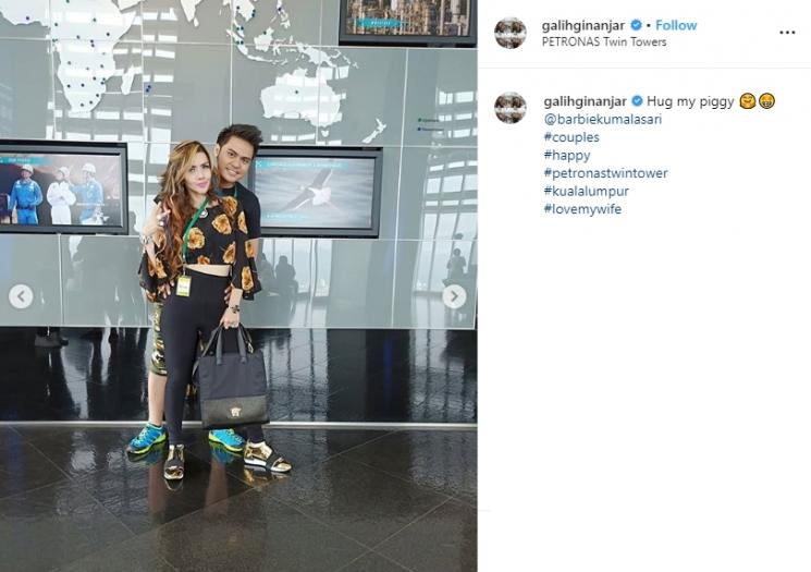 Galih Ginanjar dan Barbie Kumalasari (Instagram/@galihginanjar)