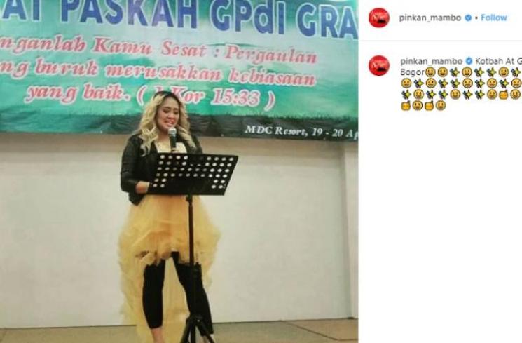Pinkan Mambo. (Instagram/@pinkan_mambo)