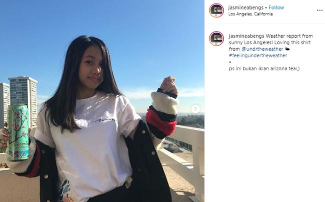 Jasmine Abeng. (Instagram/@jasmineabengs)